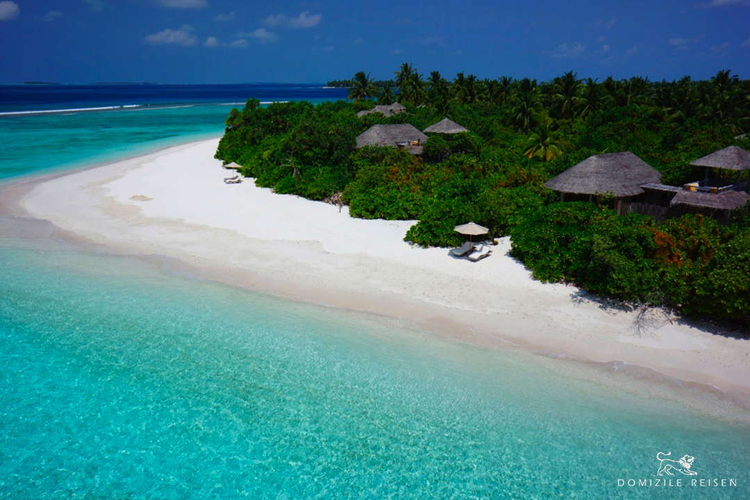 Maldives luxury hotel Six Senses Laamu two bedroom beach villa with pool