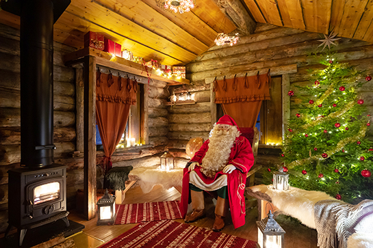 Beim Weihnachtsmann in Lappland